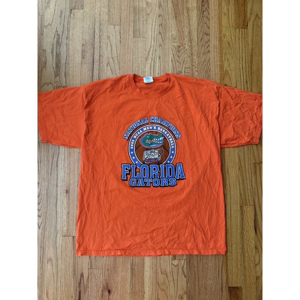 FLORIDA GATORS 2006 NCAA Basketball Final Four Championship ~ Orange XXL